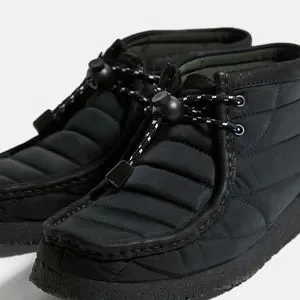 Clarks | Shoes | New In Box 7 Clarks Wallabee Black Quilted  display picture 3